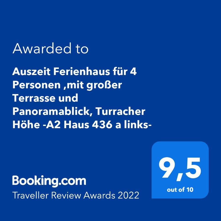 Auszeit Ferienhaus Fur 6 Personen ,Mit Grosser Terrasse Und Panoramablick, Turracher Hohe -A1 Haus 436 A Links- Exterior foto